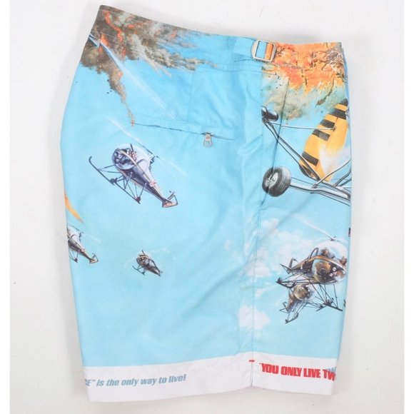 New Orlebar Brown Bulldog 007 James Bond sz 32 swim trunks shorts - Picture 4 of 8